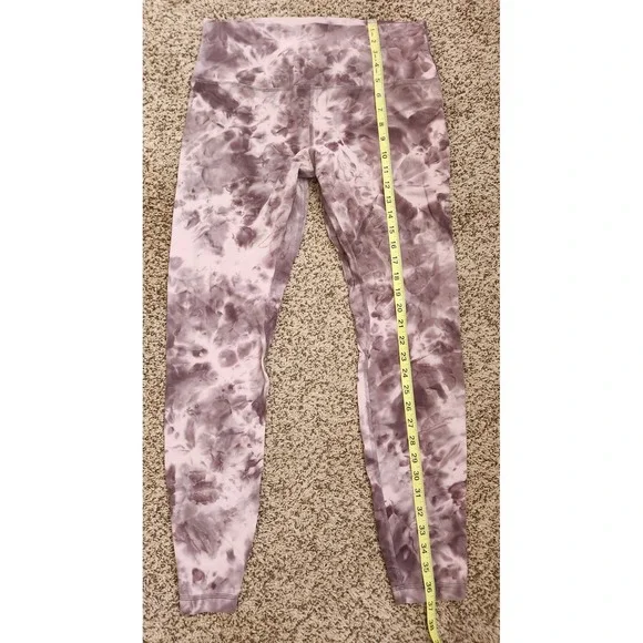 Lululemon Align High-Rise Pant 28 Diamond Dye Light Sage Medium Olive Size 12 - Picture 6 of 8